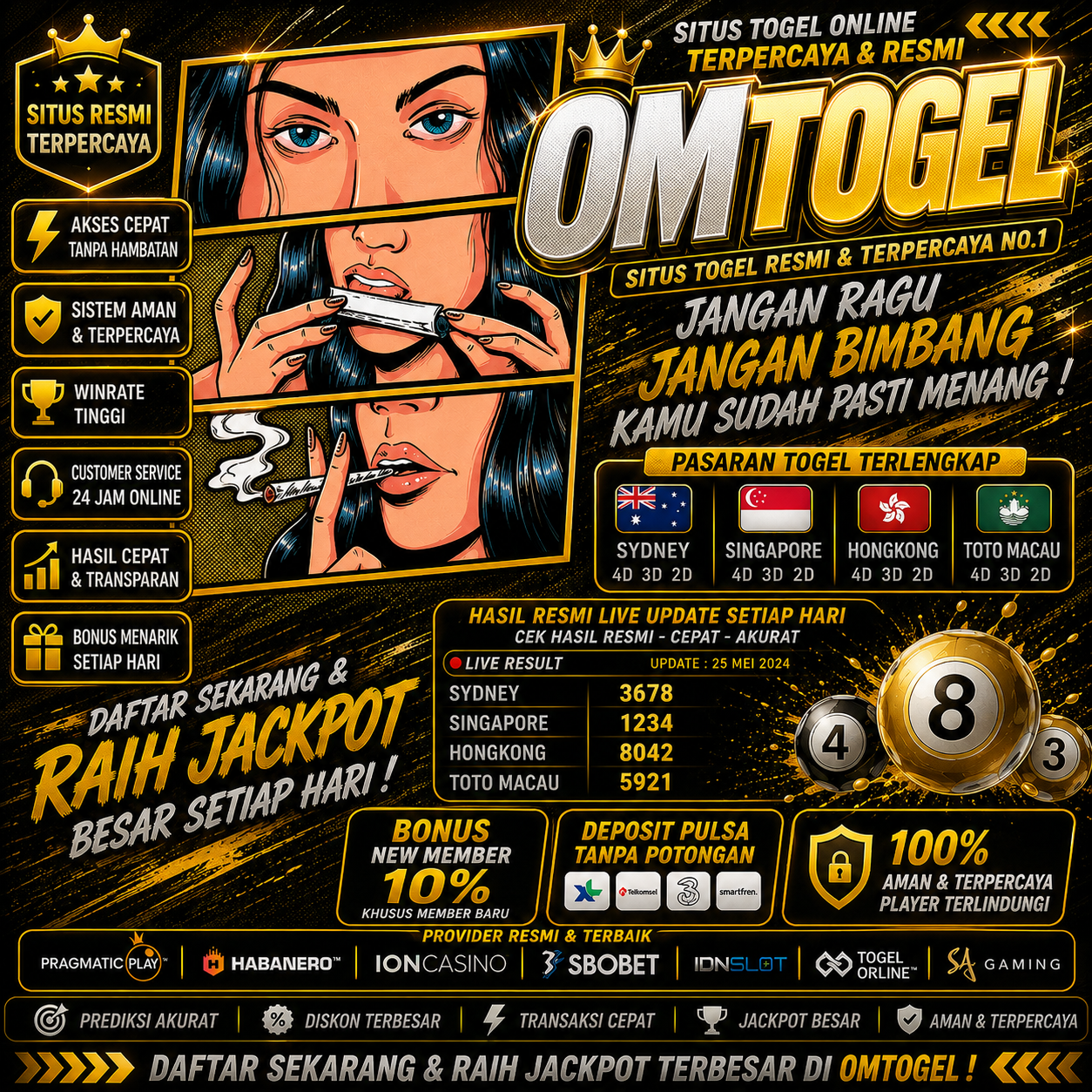 OMTOGEL | Link Situs Togel Slot Gacor Online Satu User ID Bisa Bermain Semua Permainan
